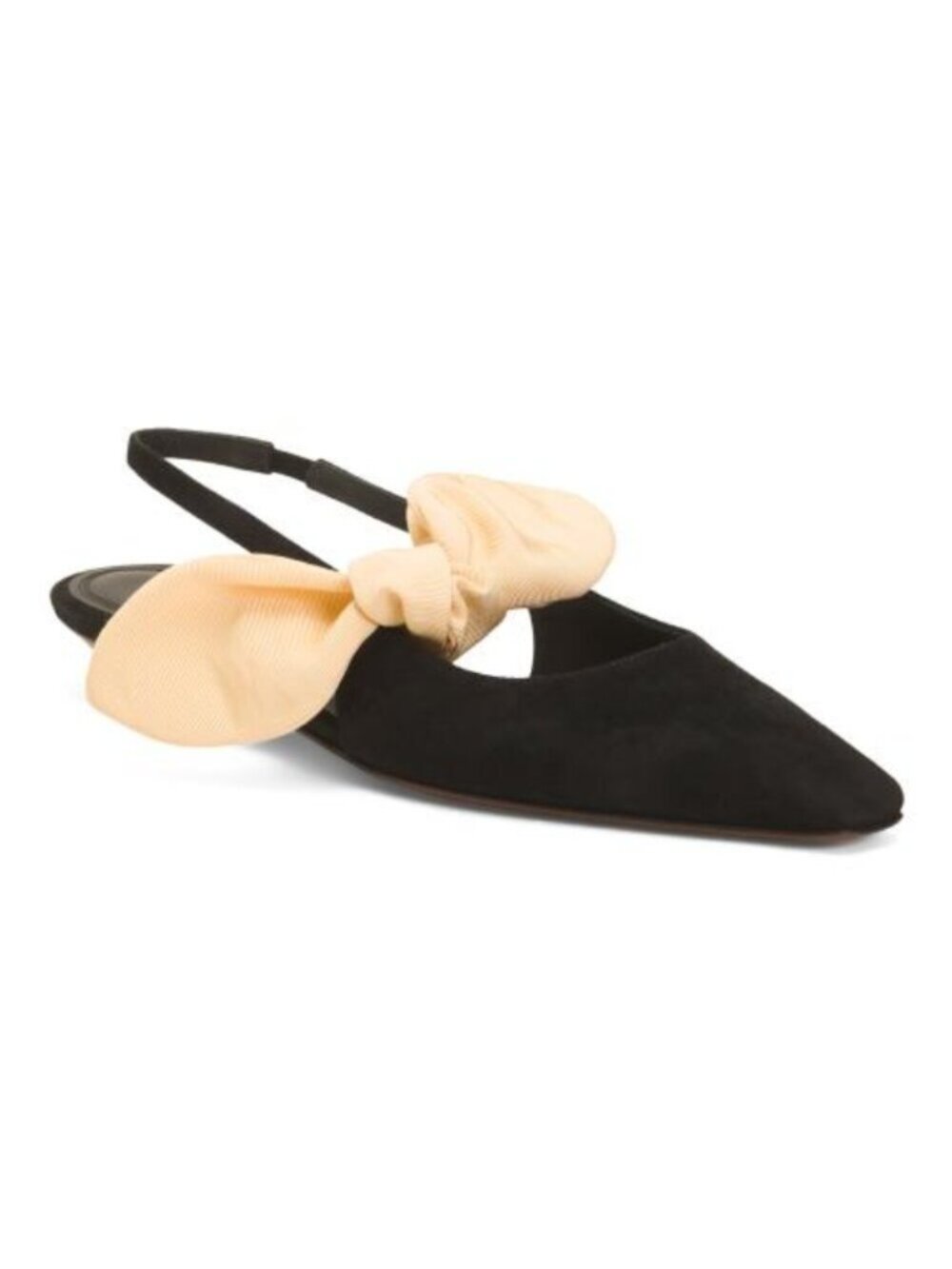 NEOUS Made In Italy Suede Uba Slingback Flats